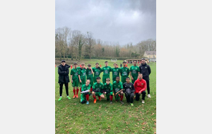 U14/U15 (12/03/2023).
Debouts G à D "Enzo Mauduit (E),Natan Houriez (Cap),Alexis Caron,Medhy Chemmar,Noah Ruet,Noah Clément,Eythan Lesoille,Rayan Abdellaoui,Nassim Adjour,Jordan Jussaume (E).
Accroupis G à D "Emmy Toron,Diégo Detave Dias Da Silva,Raphaël Leroux,Maël Amoroskieng,Mehdi Hassani,Stéphane Ruet (D).