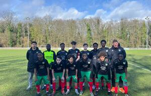U15-2 (01/03/2026)...

Debout: Enzo Da Silva Portela (D)-Léo Luzolo Diatezwa-Nolan Koffi-Nathan Gibault-Léandre Gacon-Emmanuel Namyouisse-Karim Gaillard-Johan Battreux (E)...
Accroupis: Filipe De Almeida Ribeiro Guilherme-Hédi Ponchaux-Issam Chebbour-Marco Vanza Nicolau-Whesley Pelage-Mohamed Sall...