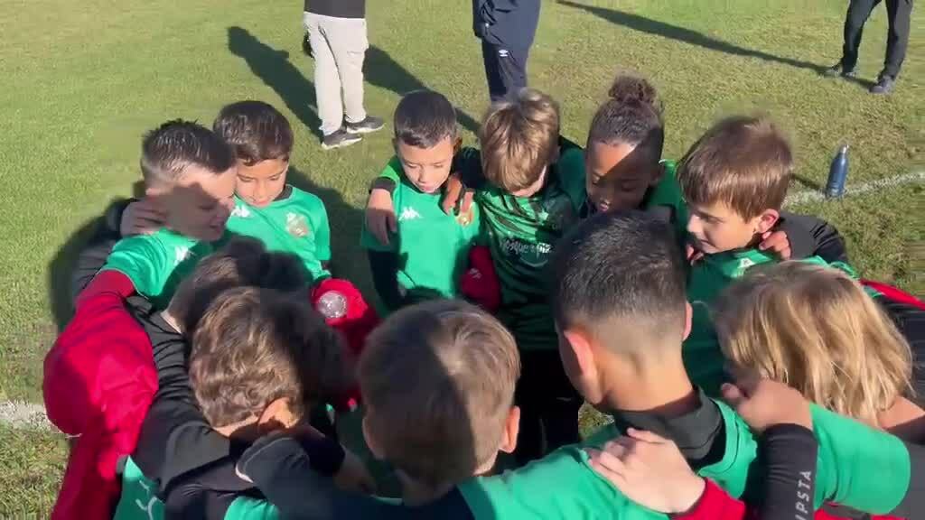 Nos U8/U9 en joie...
