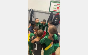 Moments de liesse en 10 et U11...