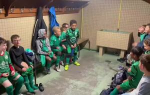 Nos U8/U9 en joie...